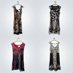 Y2K Floral Print Dresses