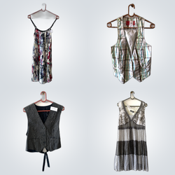 Mixed Color Dresses+Waistcoats Bundle(FV 248)