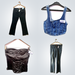 Coleta de Tops Neutros + Jeans (FV-052)