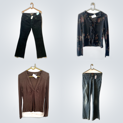 Striped Tops +Jeans Set (FV-213)