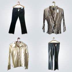 Striped Tops +Jeans Pack (FV-218)