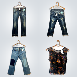 Pastel Jeans +Tops Collection(FV 193)