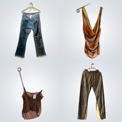 Striped Jeans+Tops Pack(FV 377)