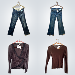 Neutral Tops + Jeans Bundle (FV 126)