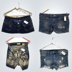 Y2K Jean Shorts Bundle