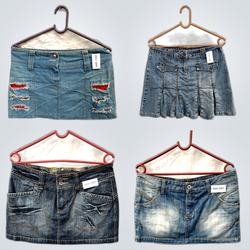 Y2K Denim Skirt Bundle