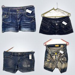 Y2K Jean Shorts Bundle