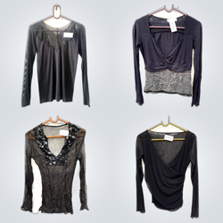 Y2K Sheer Blouses Bundle