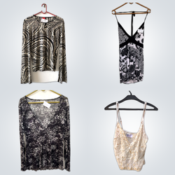 Striped Shirts +Tops Set (FV 433)