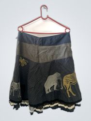Skirt with Animal Designs