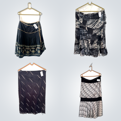 Striped Skirt Set (FV-498)