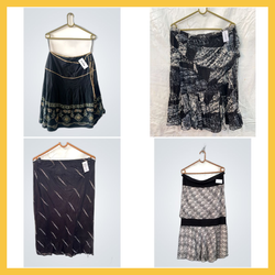 Striped Skirt Set (FV-498)