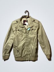 Khaki Bomber Jacket