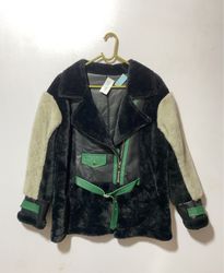 Jaqueta Preta e Verde
