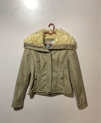 Tan Fur-Lined Jacket