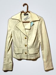 Veste couleur crème BONN pour femmes