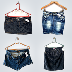 Basic Deinm Skirts(491)