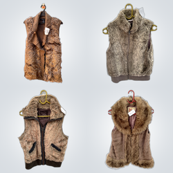 Y2K Fur Waistcoats Bundle