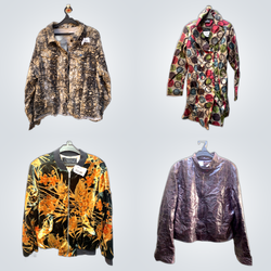 Printed Leather Set
