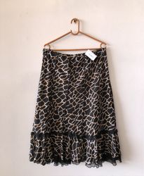 Animal Print Skirt