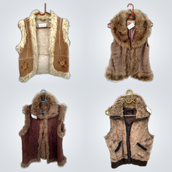 Y2K Fur Waistcoats Bundle