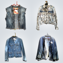 Vintage Style Denim Jacket Bundle