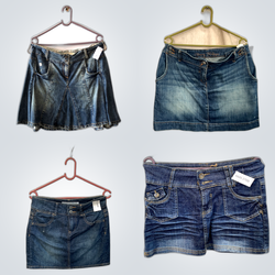 Y2K Denim Skirts Bundle