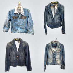 Striped Denim Jackets Collection(FV 234)