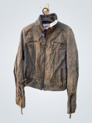ONLY True Collection Leather Jacket
