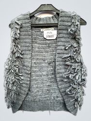 Gilet en tricot gris Clockhouse