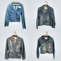 Casual Denim Jacket Set