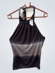 Black and Gray Gradient Dress