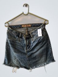 Jupe mini en denim True Religion