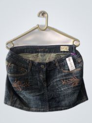 Mini gonna in denim Seven for All Mankind