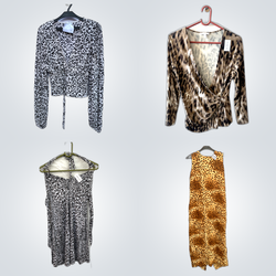 Animal Print Y2K Tops +Dresses Mix(FV 545)