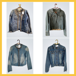 Vintage Style Denim Jackets Bundle (FV-282)