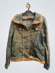 New Morrigan Denim Fur Collar Jacket
