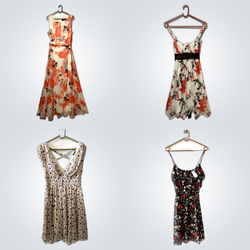 Y2K Floral Mini Dresses