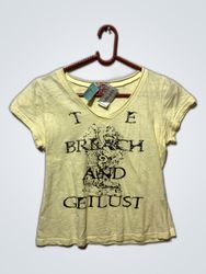 Uniqlo Printed V-Neck T-Shirt