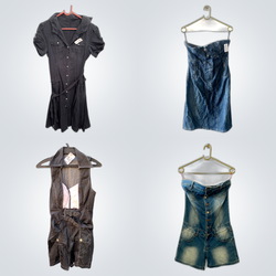 Vintage Style Dresses+Denim Jackets Pack(FV 181)