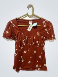 H&M Floral Printed Blouse