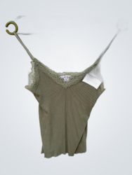 amisu Y2K Lace Trim Camisoles