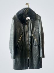Vera Pelle Leather Coat