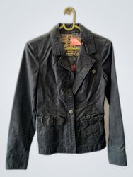 Black Workwear Blazer Jacket