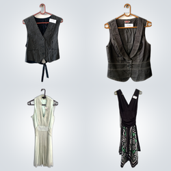 Relaxed Fit Dresses +Waistcoats Collection(FV 165)