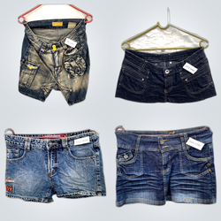 Y2K Jean Shorts Bundle