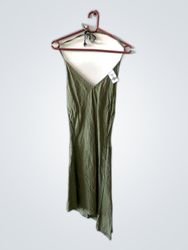 Zara Green Slip Dress