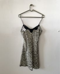 Zebra-Print Chemise