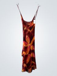 Sheer Floral Slip Mini Dress