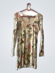 H&M Floral Print Long Sleeve Blouse